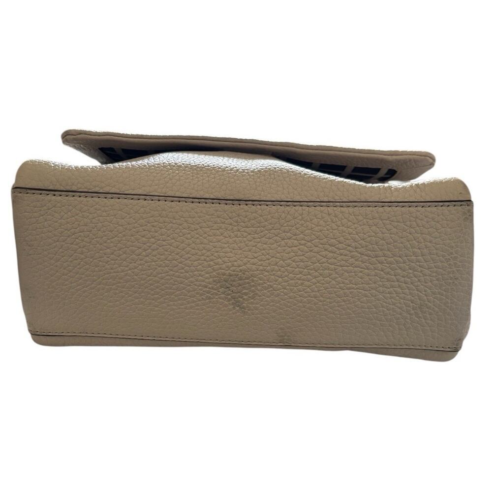 KATE SPADE Allene Holden Street Pebbled Leather Shoulder Bag In Beige Bone EUC - Picture 8 of 9